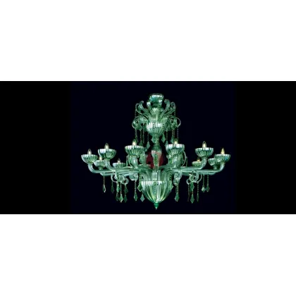 Picture Murano glass chandelier – Vetreria Artistica Rosa