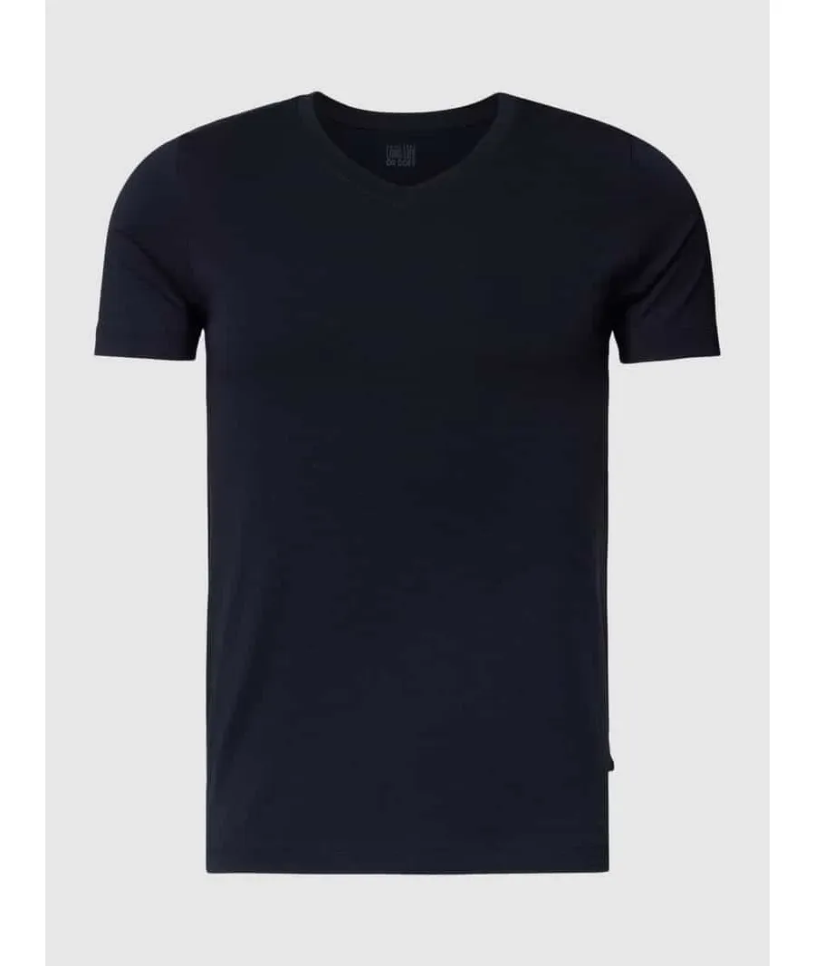 obrazek 1 T-shirt z dekoltem w serek