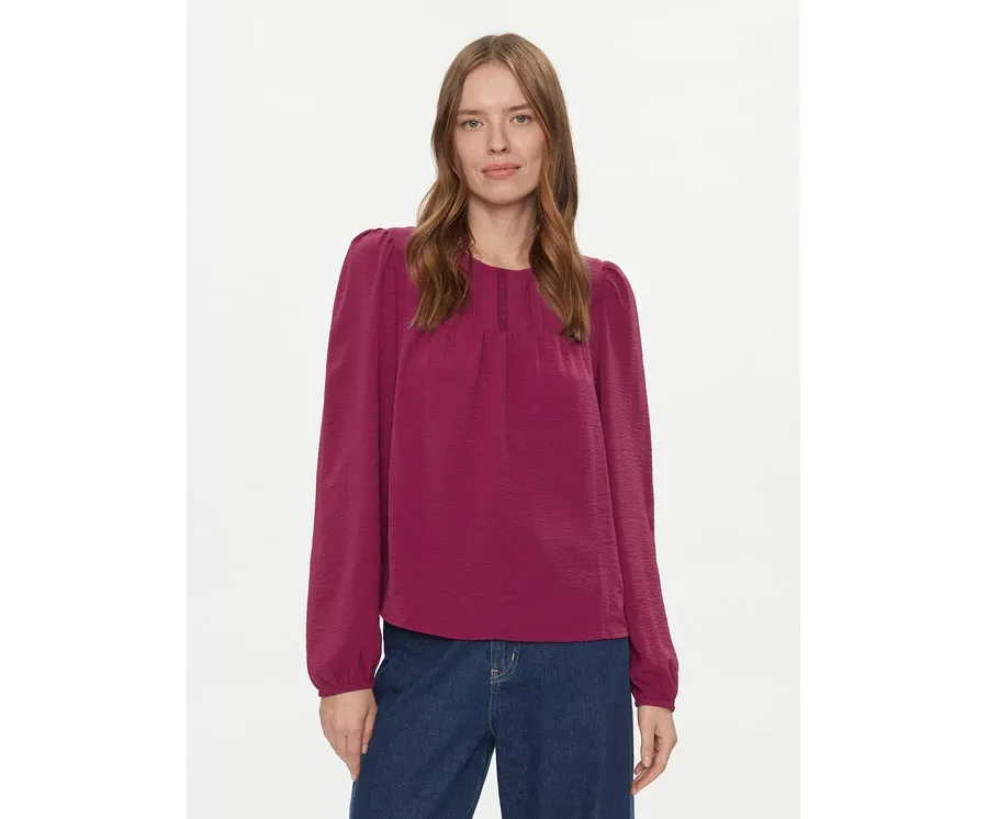 obrazek 1 Vero Moda Bluzka 10302546 Fioletowy Regular Fit