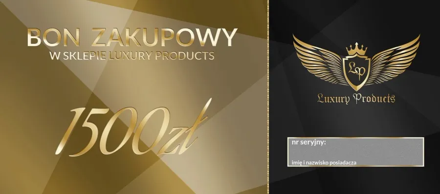 obrazek 1 1500 zł na prezenty w sklepie Luxury Products - Bon zakupowy