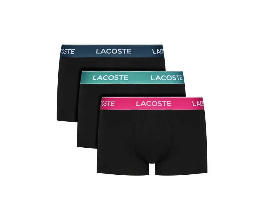 obrazek 1 Lacoste Komplet 3 par bokserek 5H1297 Kolorowy