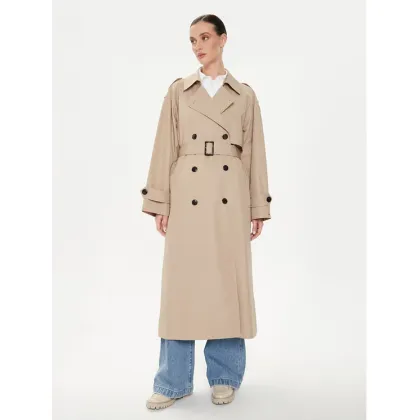 Zdjęcie Tommy Hilfiger Trencz WW0WW43336 Beżowy Oversize