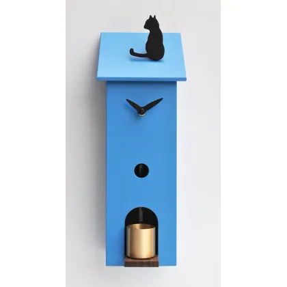 Picture Italian decorative wall or table clock with a bell