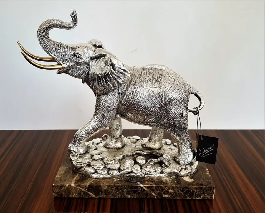 obrazek 3 Statuetka na biurko - Słoń na szczęście!