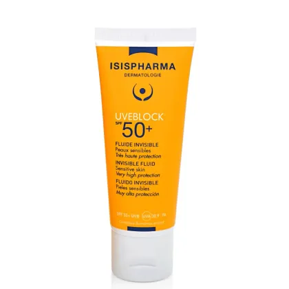 Zdjęcie Isispharma Uveblock UVA/UVB SPF50+ - Fuid z filtrem bezbarwny Clear 40 ml