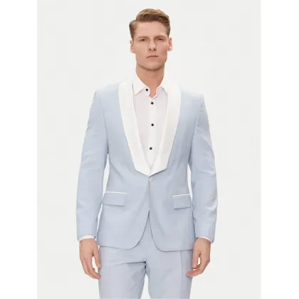Zdjęcie Hugo Marynarka Henry242E1X 50513750 Błękitny Slim Fit HUGO
