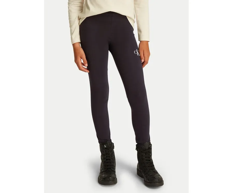 obrazek 1 Calvin Klein Jeans Legginsy IG0IG02137 D Czarny Slim Fit