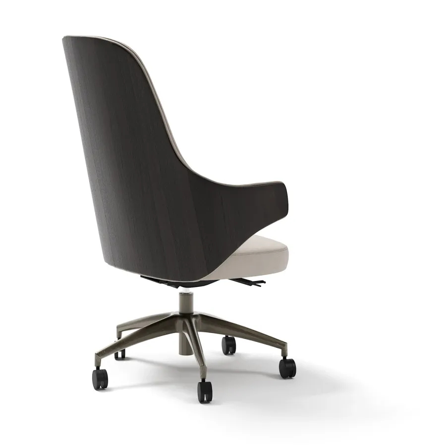 obrazek 11 Eleganckie biurowe krzesło w stylu modernistycznym - prosto z Włoch