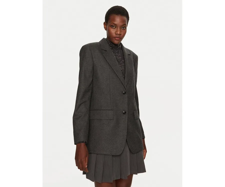 obrazek 1 Hugo Marynarka Areota 50525200 Szary Regular Fit HUGO