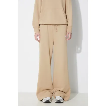 Zdjęcie Puma spodnie dresowe bawełniane BETTER CLASSIC kolor beżowy gładkie 624235