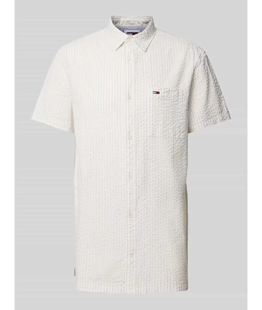 obrazek 1 Koszula casualowa o kroju regular fit z wyhaftowanym logo