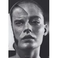 Picture Tear II (Look!!! II) original analog collage by Bashi Dunin