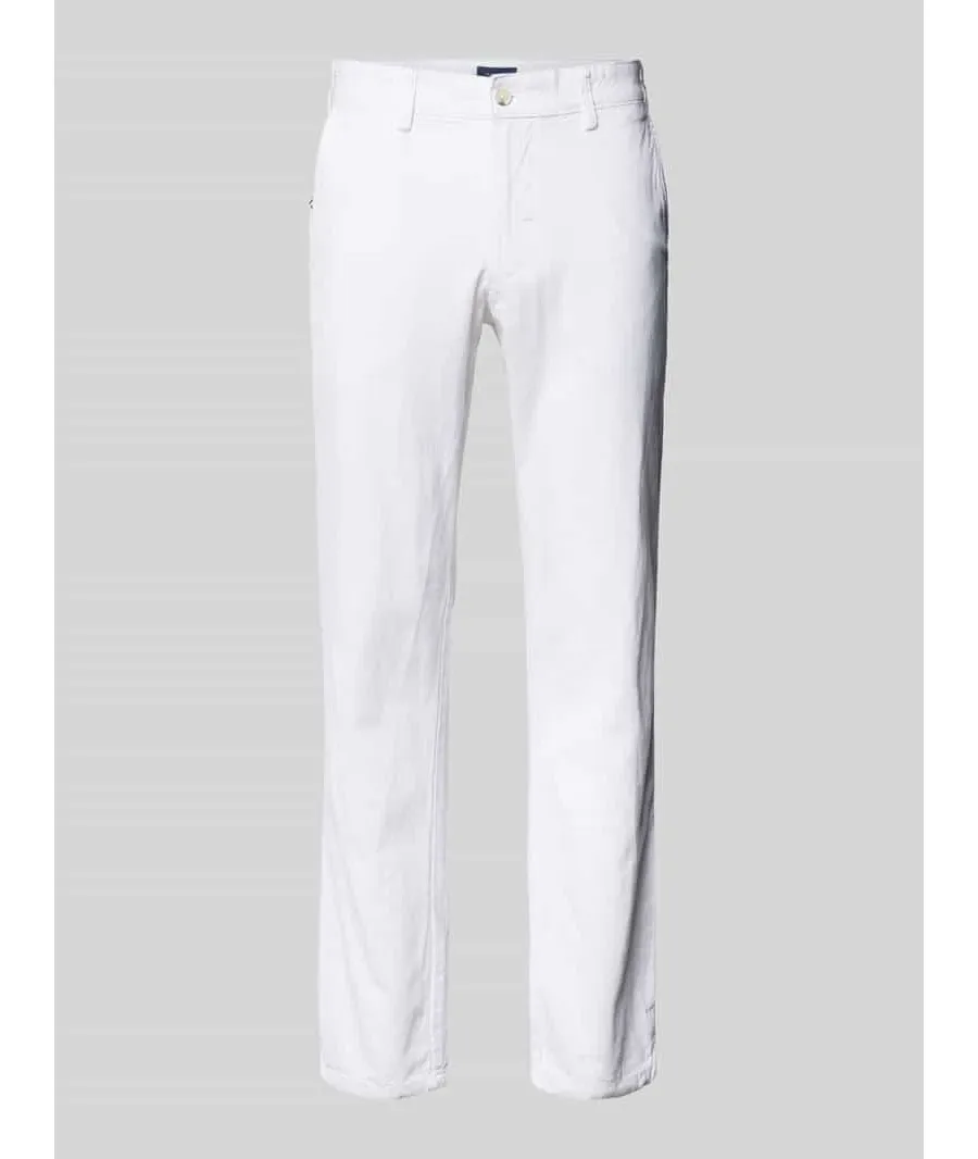 obrazek 1 Chinosy z wpuszczanymi kieszeniami w stylu francuskim