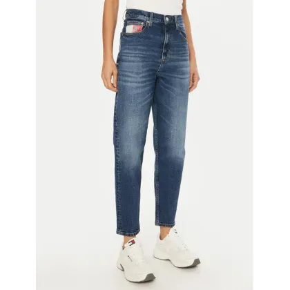 Zdjęcie Tommy Jeans Jeansy DW0DW20224 Niebieski Mom Fit