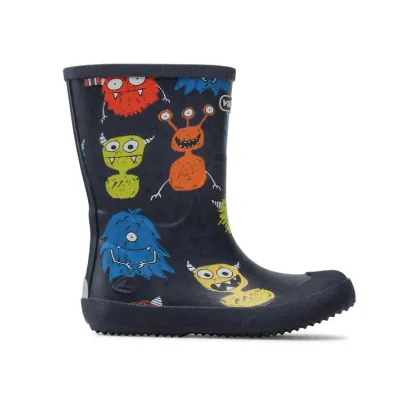 Zdjęcie Viking Kalosze Indie Print 1-60120-550 Granatowy