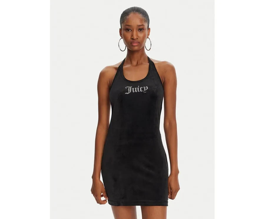 obrazek 1 Juicy Couture Sukienka koktajlowa JCWED125326 Czarny Slim Fit