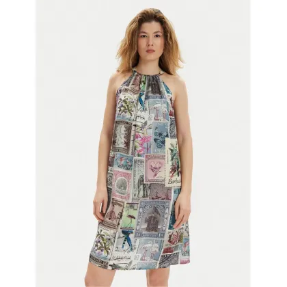 Zdjęcie Replay Sukienka letnia W9104 .000.74948 Kolorowy Regular Fit REPLAY