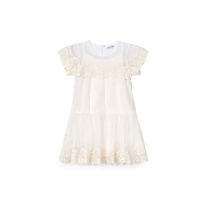 Zdjęcie Mayoral Sukienka elegancka 3909 Beżowy Regular Fit