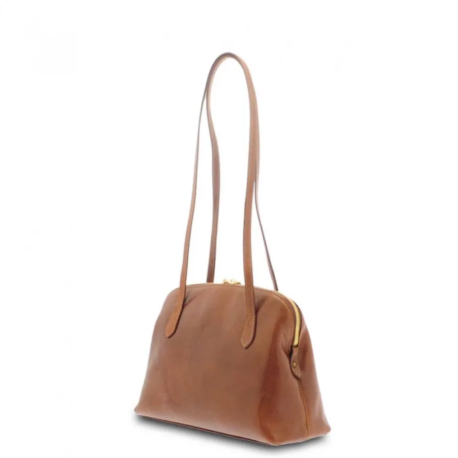 obrazek 2 Elegancka brązowa torebka z Włoch - Giudi