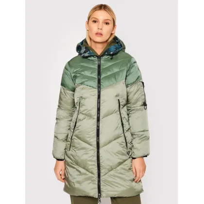 Zdjęcie Aeronautica Militare Kurtka przejściowa 212AB1984DCT2893 Zielony Regular Fit