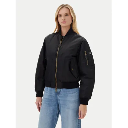 Zdjęcie Guess Jeans Kurtka bomber W5RL81 WHAA2 Czarny Regular Fit