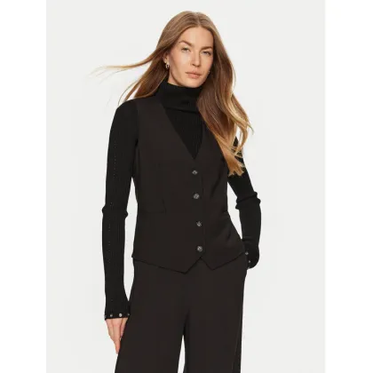 Zdjęcie ACCESS FASHION Kamizelka 44-2123-118 Czarny Regular Fit