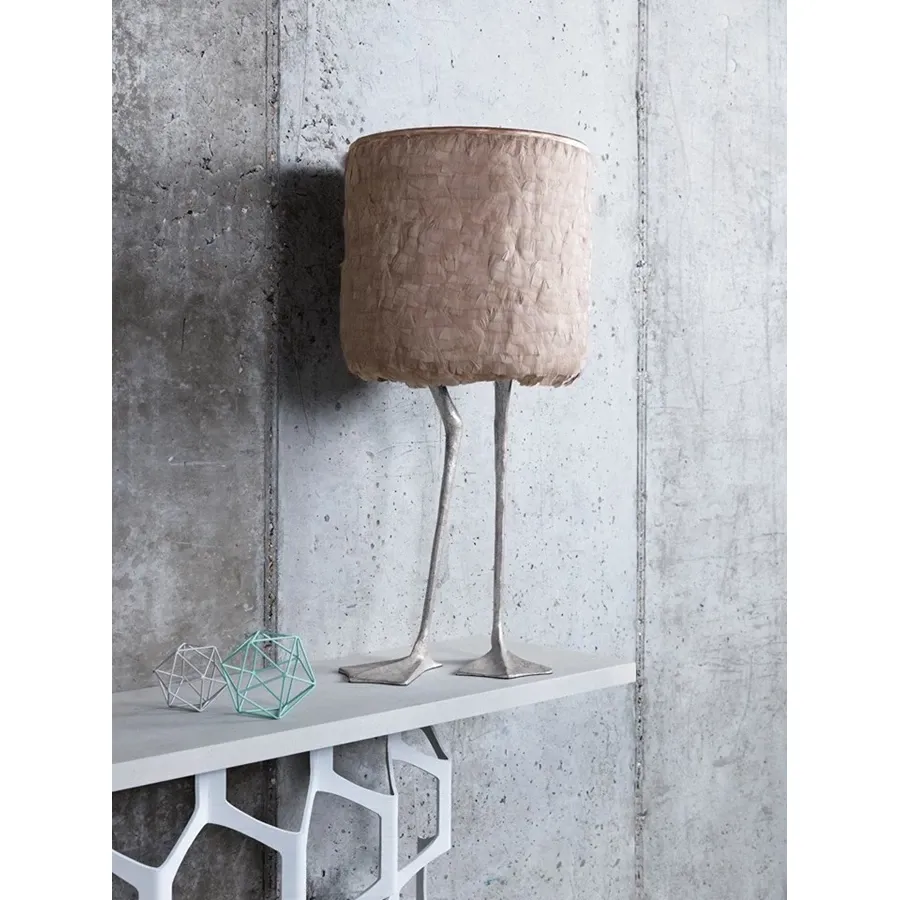 obrazek 6 Designerska lampa do sypialni z kaczymi piórami