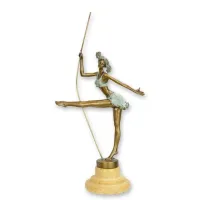 Picture Original bronze sculpture of a ballerina