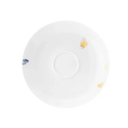 Zdjęcie Ekskluzywny duży porcelanowy spodek o nowoczesnym wzornictwie - Tettau