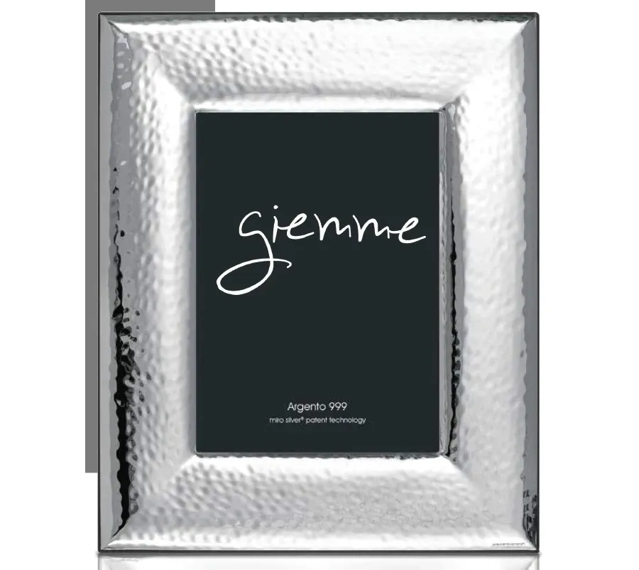 obrazek 1 Stylowa srebrna ramka na zdjęcia 13х18 cm z młotkowaniem