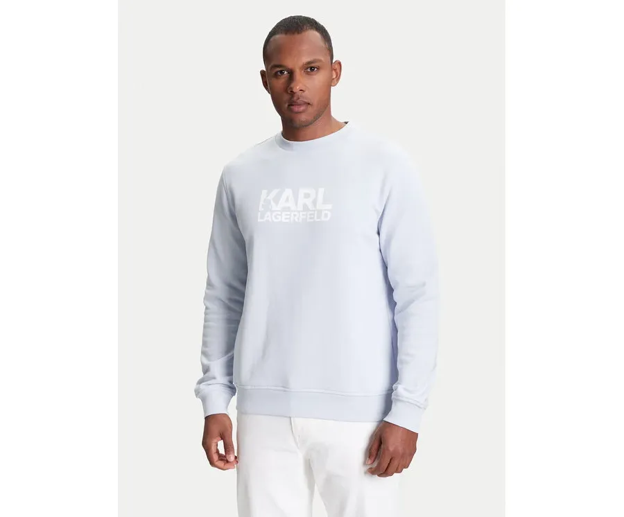 obrazek 1 KARL LAGERFELD Bluza 705091 553917 Błękitny Regular Fit