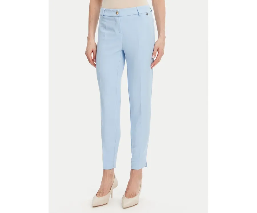 obrazek 1 Maryley Spodnie materiałowe 25EB52Z/M24/43MA Błękitny Regular Fit