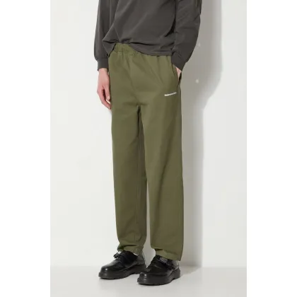 Zdjęcie thisisneverthat spodnie Easy Pant męskie kolor zielony w fasonie chinos TN240WPACP01