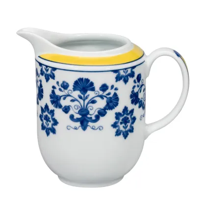 Zdjęcie Porcelanowy dzbanek na mleko z motywem inspirowanym słynnym haftem Castelo Branco - Vista Alegre