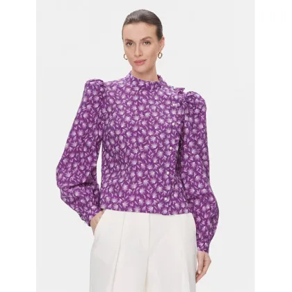 Zdjęcie Custommade Bluzka Deia 999376294 Fioletowy Regular Fit