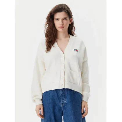 Zdjęcie Tommy Jeans Kardigan DW0DW20257 Beżowy Relaxed Fit