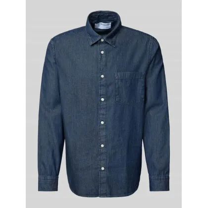 Zdjęcie Koszula casualowa o kroju regular fit z kieszenią na piersi