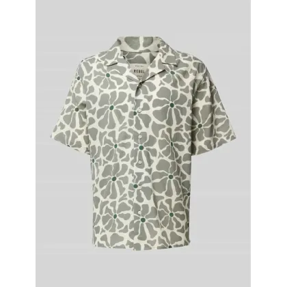 Zdjęcie Koszula casualowa o kroju regular fit z kołnierzem z połami model ‘HOWIE’