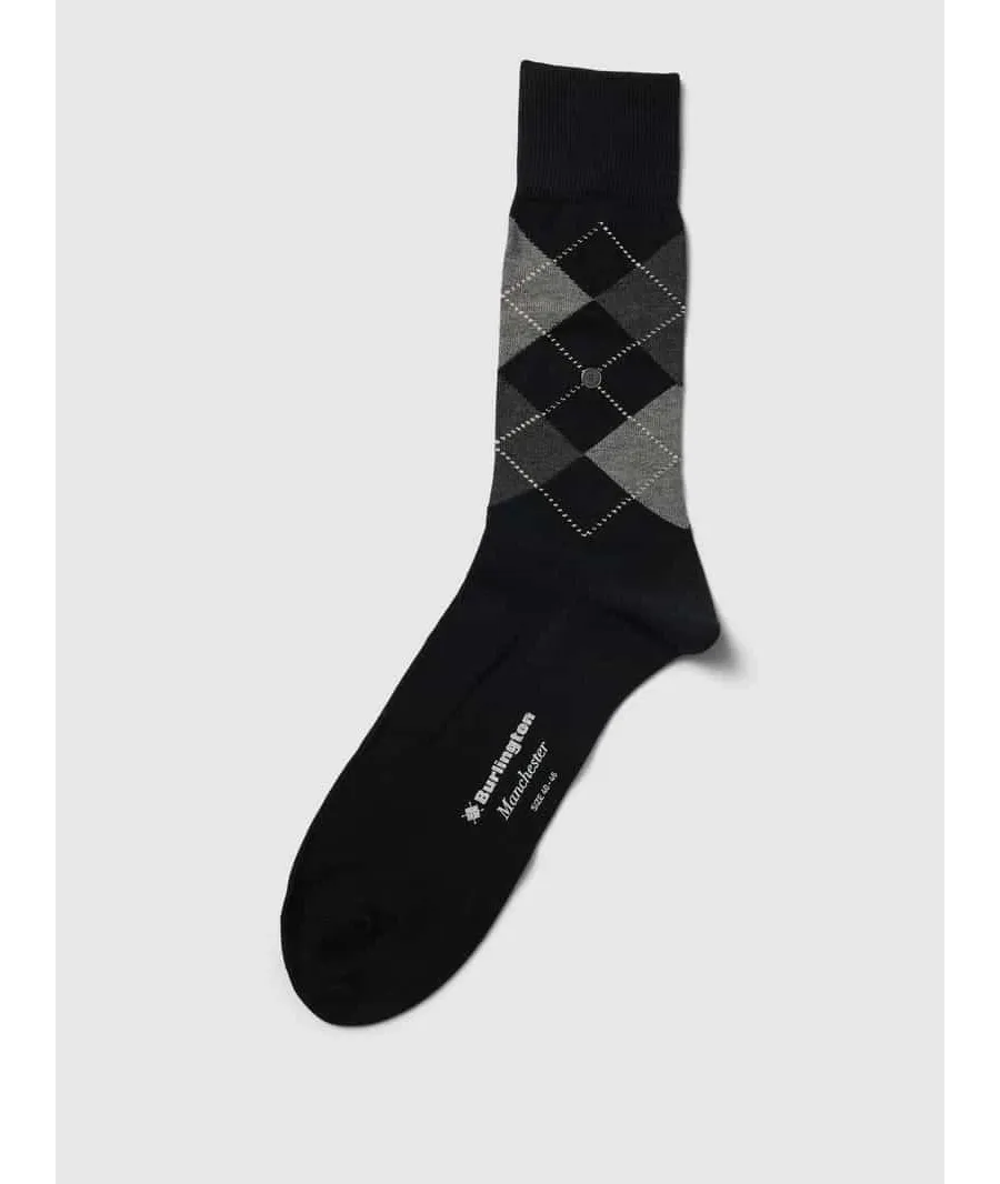 obrazek 1 Skarpety ze wzorem w kratę model ‘MANCHESTER’