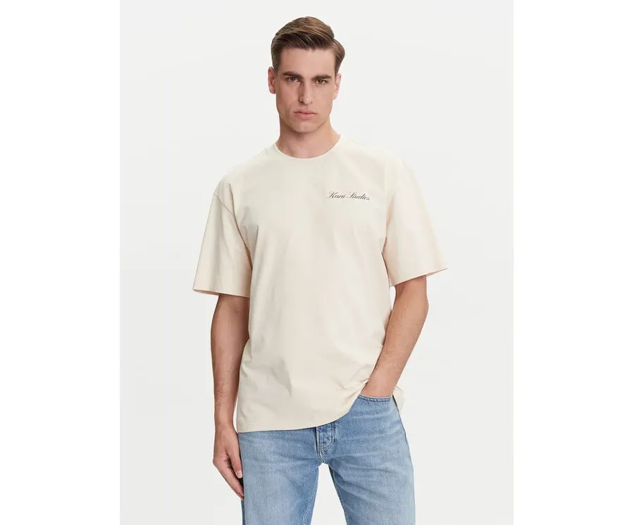 obrazek 1 Karl Kani T-Shirt PD00005333 Beżowy Relaxed Fit