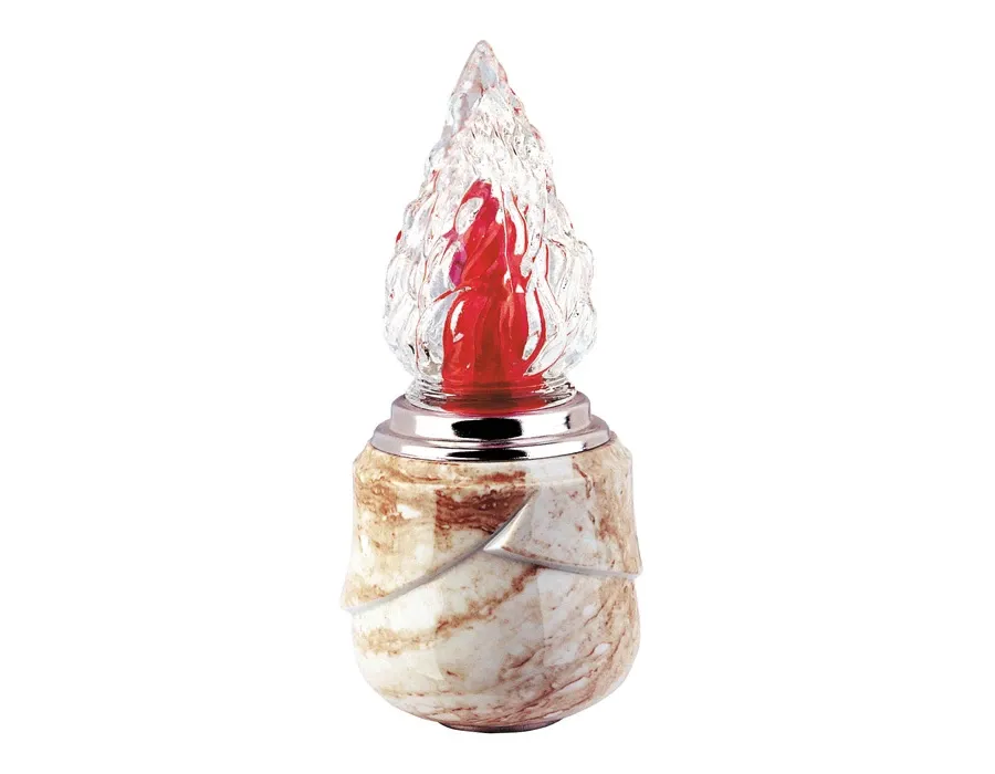 obrazek 1 Lampa wotywna do nisz pogrzebowych i ossuariów 13,5 cm