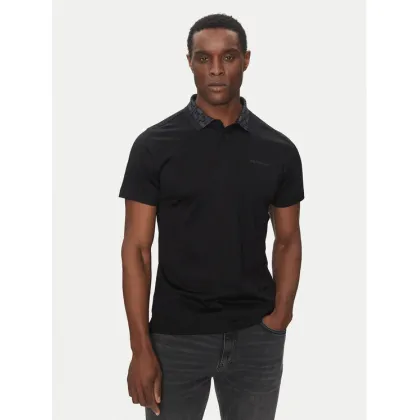 Zdjęcie KARL LAGERFELD Polo 745001 552200 Czarny Slim Fit