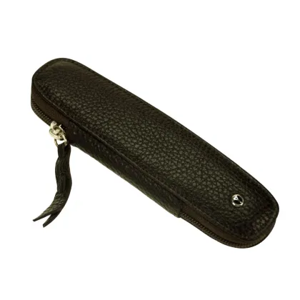 Picture An extraordinary single leather pencil case from the Toscana collection