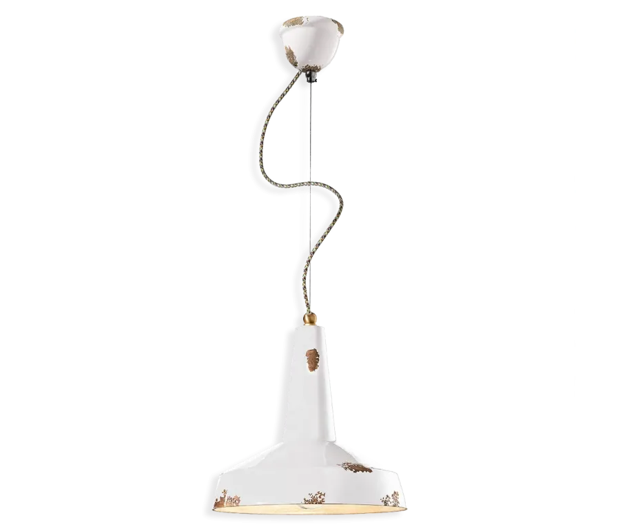 obrazek 3 Włoska duża lampa wisząca w stylu vintage o oryginalnym wzornictwie