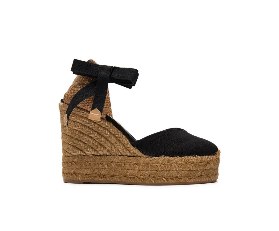 obrazek 1 Castañer Espadryle Chiara T/8Ed/001 021458 Czarny