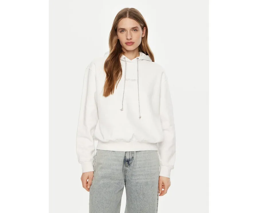 obrazek 1 Guess Bluza W5RQ00 KBY51 Biały Regular Fit