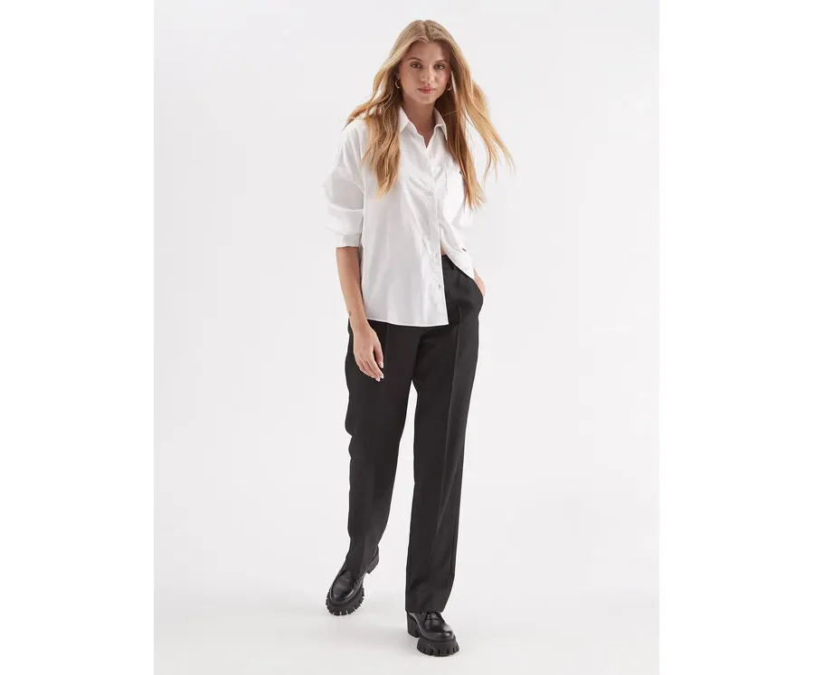 obrazek 1 Calvin Klein Spodnie materiałowe Essential K20K206879 Czarny Slim Fit