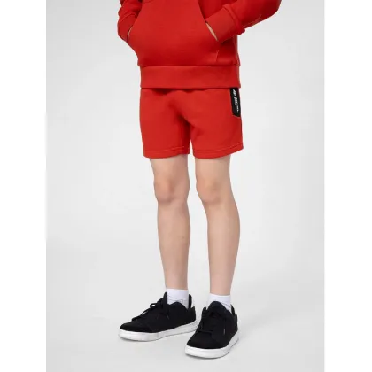 Zdjęcie 4F Szorty sportowe 4FJSS23TSHOM049 Czerwony Regular Fit