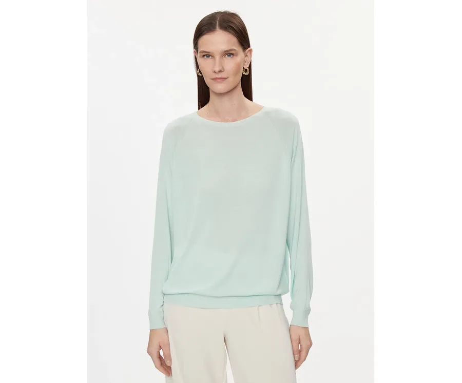 obrazek 1 Kontatto Sweter 3M2020C Zielony Regular Fit