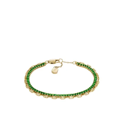 Zdjęcie Fossil Bransoletka Heritage D-Link Glitz JA7272710 Złoty